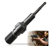 LEKEFETO Adaptador SDS-Plus de 1 1/4 pulgadas: UNC adaptador SDS-Plus, UNC broca de diamante, adaptador de martillo perforador para brocas de núcleo de diamante, broca de núcleo para corona de
