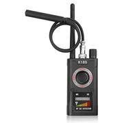 LEKEFETO Detector de cámara oculta: Detector de señal RF portátil con exploración infrarroja, detector de sistemas de escucha, detectores GPS para rastreador GPS, detector antiespía para protección de