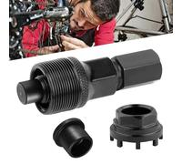 LEKEFETO Herramienta de bloqueo de bicicleta, extractor de bielas para bicicleta, 42 mm, herramienta de pedalier para bicicleta con 1 juego de removedor de manivela y 8 niveles de rodamientos