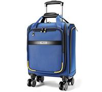 Lekespring Equipaje de mano debajo del asiento con ruedas giratorias, Azul, Medium (17.12" x 7.48" x 12.59", 26.4L), Viajes