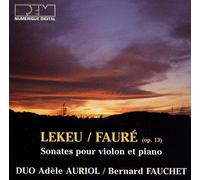 Lekeu Faure - Sonates Pour Violon Et Pi