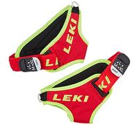 Leki Bastón de esquí Deportivo Unisex para Adultos, Rojo, tamaño estándar