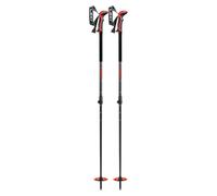Leki - Bastones de esquí de travesía - Haute Route 2 Dark Anthracite-Dark Red-Black - Negro Negro one size