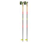 Leki - Bastones de esquí de travesía - Mezza Race Bright Red-Black-Neonyellow - Talla 125 cm - Negro Negro 125 cm