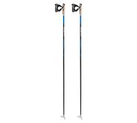 Leki - Bastones de esquí nórdico - CC 450 Bright Blue/Black/White - Talla 155 cm - Negro Negro 155 cm