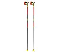Leki - Bastones de esquí nórdico - PRC 750 Bright Red/Neon Yellow/Black - Talla 145 cm - Rojo Rojo 145 cm