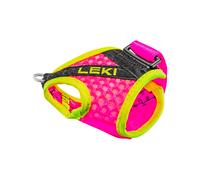 Leki - Bastones de esquí nórdico - Shark Frame Strap Mesh Rose/Jaune - Talla M - Rosa Rosa M