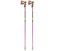 Leki - Bastones esquí - Venom Sl 3D Pink Neonpink para Mujer de Aluminio - Talla 120 cm - Rosa Rosa 120 cm
