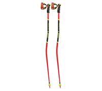 Leki - Bastones esquí - Wcr Gs 3D Bright Red-Black-Neonyellow - Talla 130 cm - Rojo Rojo 130 cm