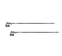 LEKI Bold Lite S Bastones De Esquí 65067431 Alpin Ski, Negro/Rojo - 110 - 135cm