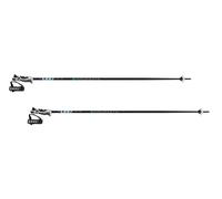 LEKI Bold Lite S Bastones De Esquí 65067432 Alpin Ski, Negro/Azul - 110 - 135cm
