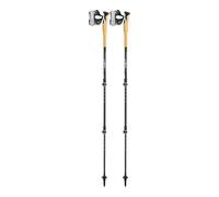 Leki Cross Trail Lite Carbon bastones de trail (par) en Black/White/Natural Carbon | EU Talla única
