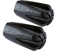 Leki Puntas para bastones Trekking Pad – Juego de 2 tacos de goma, Negro