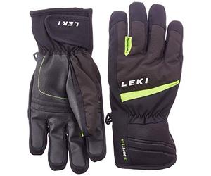 LEKI Goods - Botas de esquí (Talla 7), Color Negro y Verde