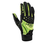 LEKI Guantes HRC Race Black/Neon Yellow, EU 8