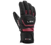 LEKI Guantes Infantiles Griffin 3D, Color Negro y Rosa, Talla 6
