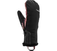 LEKI Guantes Vallarta 3D para mujer, color negro y rosa, negro y rosa, 6,5