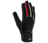 LEKI Guide Lite - Guantes (Negro-Rojo-Blanco, EU 10)