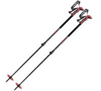 Leki - Haute Route 2 - Bastones de esquí de travesía 110 - 150 cm dark anthracite / dark red / black