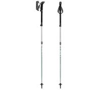 LEKI Makalu FX TA Bastones de Senderismo para Mujer y Hombre | Bastones de Trekking Plegables de Aluminio (100-130 cm) con Disco de Trekking | Ajustables con empuñadura Aergon Air
