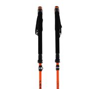 Leki Sherpa FX Carbon Strong Bastones de ski de travesía Plegable 120-140 Naranja