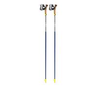 Leki Speed Pacer Lite, midnightblue dark metallic-light anthracite-neonyellow Bastones de trekking 120 cm
