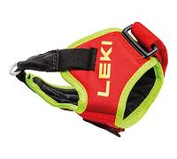 LEKI Trigger Frame Strap, Bright Red Neon Yellow