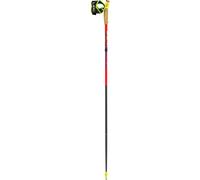 LEKI Ultratrail FX.One bastones plegables de trail running - Bright Red/Violet/Neon Yellow - 130 cm