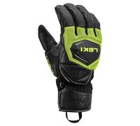 Leki - Guantes de esquí - Wcr Coach 3D Black-Ice Lemon - Talla 9 - Negro Negro 9