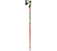 LEKI WCR Lite SL 3D - Bastón de esquí Infantil (110), Color Rojo y Negro