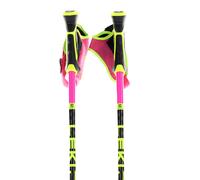 Leki WCR TBS SL 3D Bastones de ski 120 Rosa subido