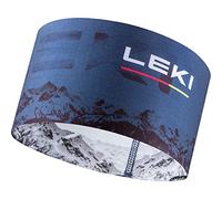 Leki XC - Diadema, Vaquero Oscuro, Blanco, Rojo, Talla única