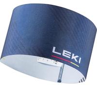 Leki XC Headband Gris-White - Diadema térmica Ligera y Reversible, tamaño único, Color Vaquero Oscuro, Blanco y Gris