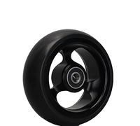 LekLai 1 Rueda Delantera para Silla de Ruedas de 4 Pulgadas, Rueda para Silla de Ruedas, Llanta de Aluminio, Reemplazo de Ruedas Delanteras para Silla de Ruedas, Neumático Sólido para Silla de Rueda