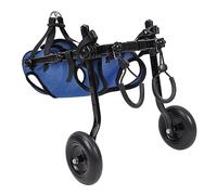 LekLai Silla de Ruedas para Perros, Silla de Ruedas Ajustable para Patas Traseras para Perros Pequeños, Gato/Perro/Perrito,S