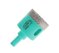 LEKOMESH Broca de Diamante 38mm - Corona de Diamante con Mango Triangular para Porcelánico Cerámica Mármol Granito Piedra
