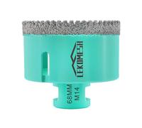 LEKOMESH Broca de Diamante 68mm - Corona de Diamante para Porcelánico Cerámica Mármol Granito Piedra, Rosca M14