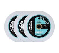 LEKOMESH Discos Diamante 3pcs 125mm x 10mm para Vidrio, Hoja Sierra para Cortar Jade Cristal Botella de Vino