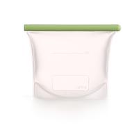 Lékué Bolsa reutilizable de silicona Lékué verde 0.5 L 1 L