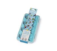 Lékué Cubitera de Caucho SBS con tapa,Delfín, Turquesa, 11 cavidades