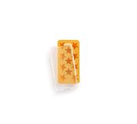 Lékué Cubitera de Caucho SBS con tapa, Estrellas Amarillo, 11 cavidades