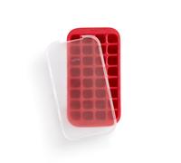 Lékué Cubitera de silicona con tapa Lékué Rojo