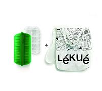 Lékué Estuche de Vapor Green Shopper Kit, Silicona
