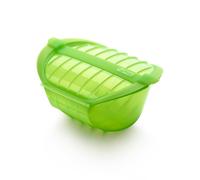 Lékué Estuche de vapor hondo Lékué 3-4 p. Verde