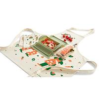 Lékué, Home Cooker Set, Estuche de vapor + Delantal de cocina, Verde