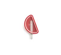 Lékué Molde de Helado forma Sandía, Silicona platino Rojo, 16,4 x 9,2 x 2,9 cm