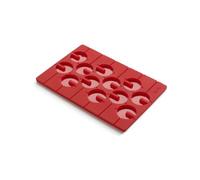 Lékué - Molde de silicona para hacer piruletas 3D, color rojo