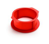 Lékué Molde desmontable Lékué para charlotte con base 18 cm Rojo
