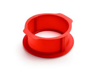 Lékué Molde desmontable Lékué para charlotte con base 18 cm Rojo