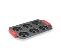 lekue s.a. Molde Donuts metálico, High Carbon Steel, Gris